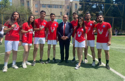 Voleybol üzrə komandamız II yerə çıxmışdır