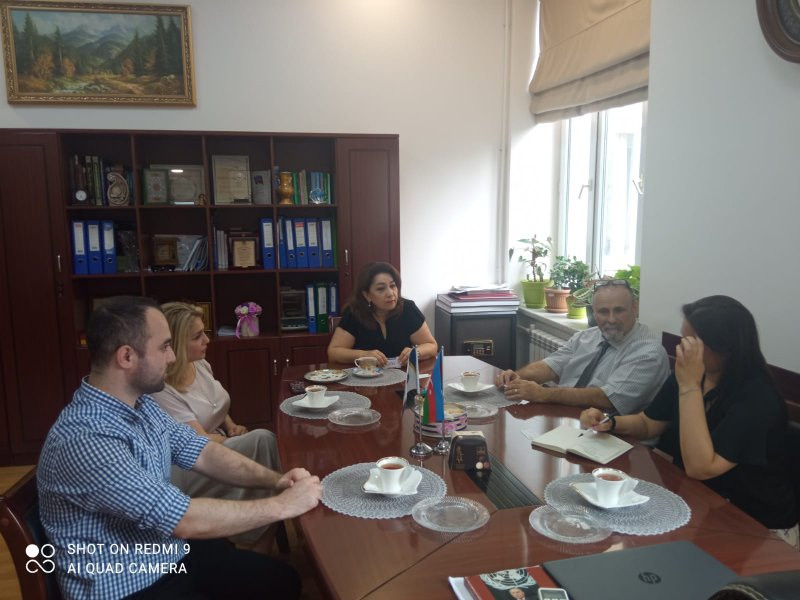 UFAZ əməkdaşları BDU-nun Biologiya fakültəsinin laboratoriyaları ilə tanış olublar