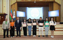 BDU tələbələri Ümummilli Lider Heydər Əliyevin 100 illik yubileyinə həsr olunmuş bədii yaradıcılıq müsabiqə-festivalında qalib gəliblər