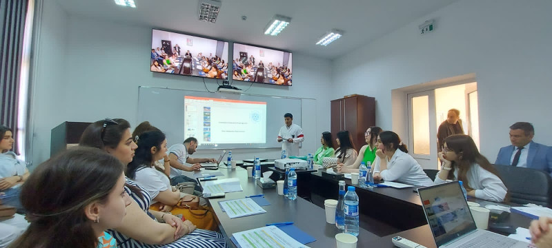 BDU-nun SABAH qruplarının tələbələri İnnovasiya və Rəqəmsal İnkişaf Agentliyinin Nüvə tədqiqatları departamentində