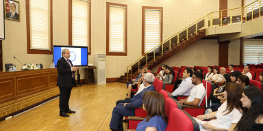 BDU və İsrail Yerusəlim İbrani Universitetinin ikili diplom proqramına qəbulla əlaqədar infosessiya