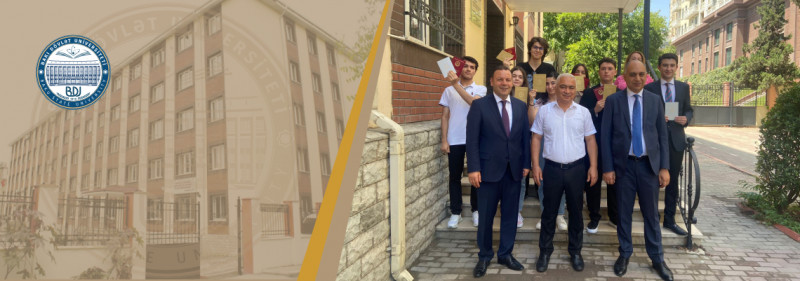 BDU-nun nəzdində “Gənc istedadlar” liseyinin qızıl və gümüş medala layiq görülmüş məzunları ilə görüş