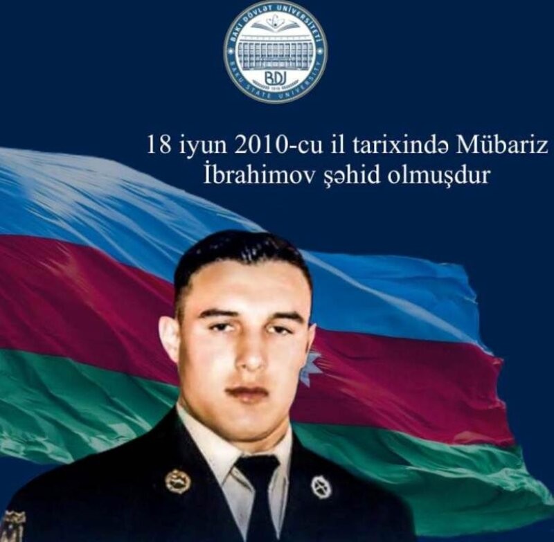 Milli Qəhrəman Mübariz İbrahimovu ehtiramla anırıq!