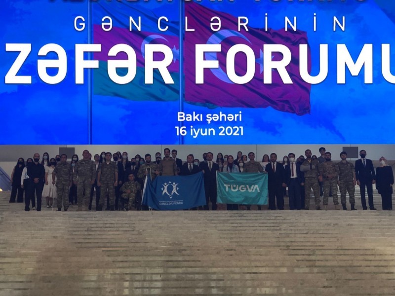 BDU tələbələri Zəfər Forumunda iştirak edib