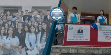 BDU-nun nəzdində “Gənc istedadlar” liseyində, İqtisadiyyat və Humanitar Kollecdə və Qazax filialında Bilik Günü