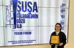 "Şuşa Tələbələrin gözü ilə" yekun forumu