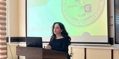 "Chemists’ English Club"ın təqdimat mərasimi keçirildi