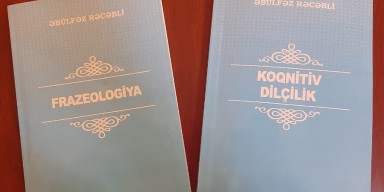 Professor Əbülfəz Rəcəblinin dilçiliyə dair yeni kitabları işıq üzü görüb