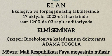 Elmi seminar