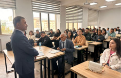 Professor Nəsiman Yaqublunun açıq dərsi keçirilib