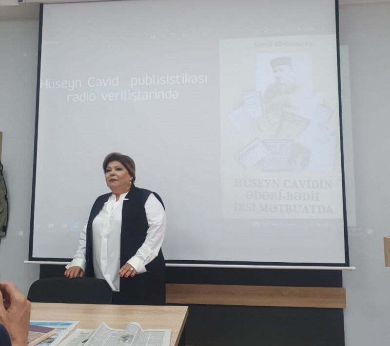 Hüseyn Cavidin doğum günü ilə əlaqədar "Radioda praktik iş" fənnindən seminar