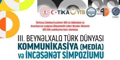 BDU-da III Beynəlxalq Türk Dünyası Kommunikasiya (Media) və İncəsənət Simpoziumunun açılış mərasimi