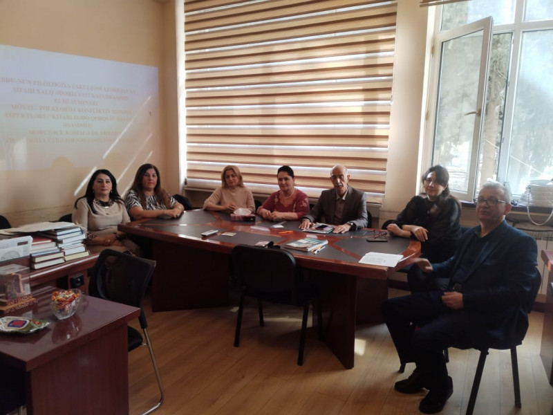 “Folklorda konfliktin mənəvi aspektləri" adlı elmi seminar