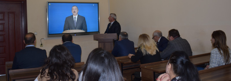 BDU-da elmi seminar: “Azərbaycanda neft sənayesinin inkişafı və ekoloji problemlərin həllində Heydər Əliyevin rolu”