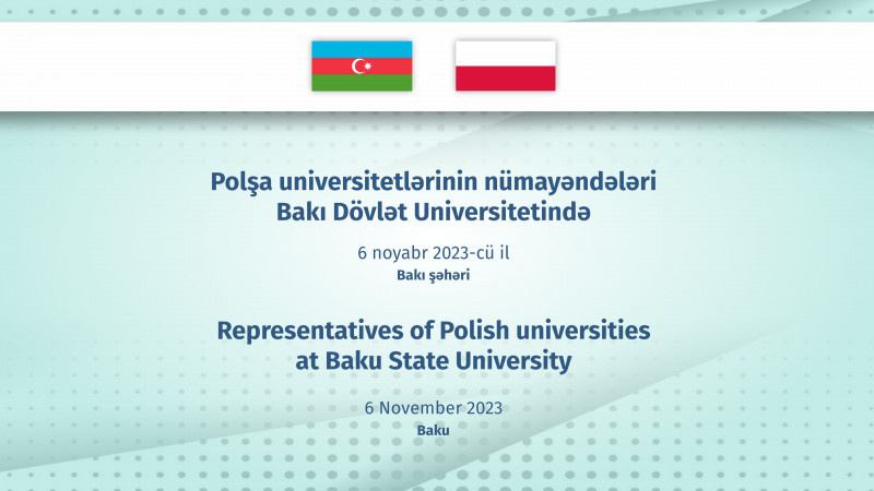 Polşa universitetlərinin nümayəndələri BDU-da