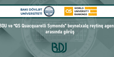 BDU və “QS Quacquarelli Symonds” beynəlxalq reytinq agentliyi arasında görüş