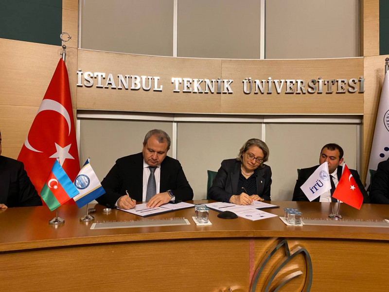 BDU və İstanbul Texniki Universiteti arasında anlaşma memorandumu və “Erasmus” mübadilə protokolu imzalanıb