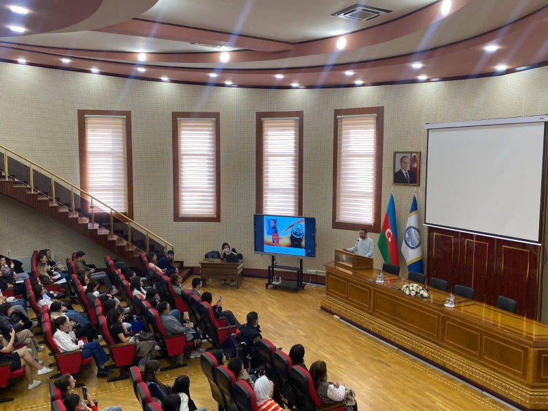 BDU-da müasir türk ədəbiyyatının nümayəndəsi, şair Ömər Ərdəm ilə görüş