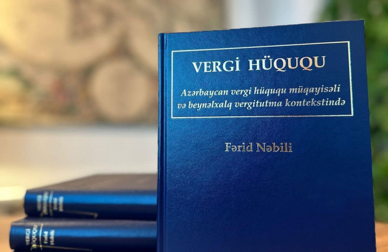 “Vergi hüququ” kitabı işıq üzü görmüşdür