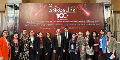 BDU "Türkiyə Cümhuriyyətinin 100-cü ildönümündə universitet kitabxanalarını yenidən düşünmək” adlı ANKOSLink beynəlxalq konfransında təmsil olunur