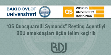 “QS Quacquarelli Symonds” Reytinq Agentliyi BDU əməkdaşları üçün təlim keçirib