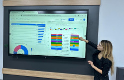 “Data jurnalistikası” fənninin qonağı Günel Əmrahova tələbələrlə görüşüb