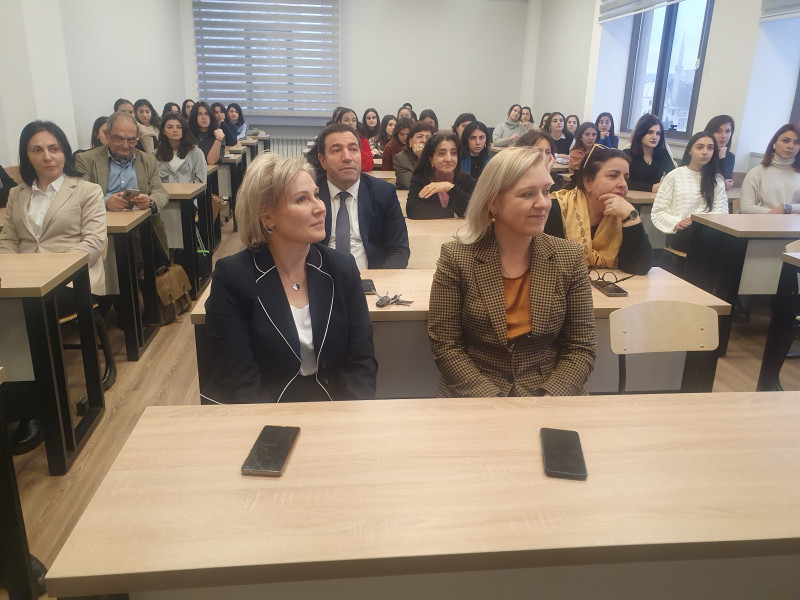 Rusiyanın Ural Federal Universitetininn nümayəndələri BDU-da