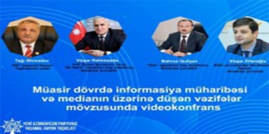 “Müasir dövrdə informasiya müharibəsi və medianın üzərinə düşən vəzifələr” mövzusunda vebinar keçirilib