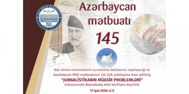 "Jurnalistikanın müasir problemləri" mövzusunda Beynəlxalq elmi konfrans keçirilib - Video