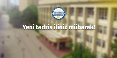 Yeni tədris iliniz mübarək!