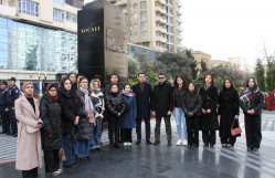 Kollektivimiz “Ana harayı” abidəsini ziyarət edib