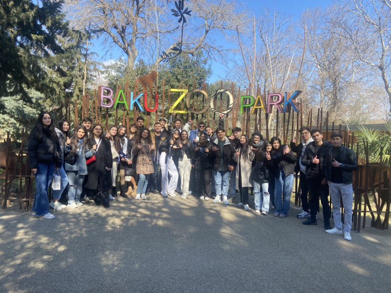 Bakı Zooloji Parkına ekskursiyası təşkil edilmişdir