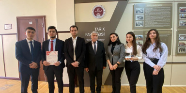 TARİX FAKÜLTƏSİNİN TƏLƏBƏLƏRİ "ROBOTEX-AZERBAIJAN EURASIA CHAMPIONSHIP" OLİMPİADASININ QALİBİ OLDU