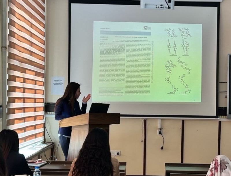 Üzvi kimya kafedrasında elmi seminar keçirildi