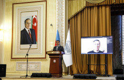 BDU-da “Azərbaycan məcburi köçkünlərinin pozulmuş hüquqlarına dair kompleks beynəlxalq hesabat” təqdim olundu