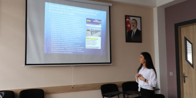 "İkinci Qarabağ müharibəsi The Guardian səhifələrində" mövzusunda  elmi seminar