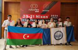BDU-nun dünyanın ən böyük robot festivalı olan “Robotex Türkiyə”də möhtəşəm uğuru: 7 komandamızın hamısı qalibdir!