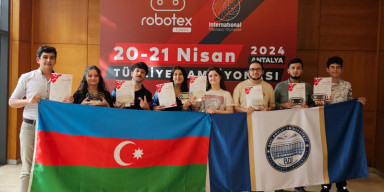 BDU-NUN DÜNYANIN ƏN BÖYÜK ROBOT FESTİVALI OLAN “ROBOTEX TÜRKİYƏ”DƏ MÖHTƏŞƏM UĞURU: 7 KOMANDAMIZIN HAMISI QALİBDİR!