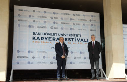 BDU-nun 105 illik yubileyinə həsr olunmuş Karyera Festivalının açılış mərasimi