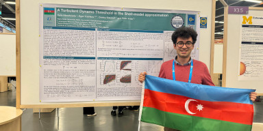 BDU Fizika fakültəsinin magistrantı beynəlxalq tədbirdə iştirak edib