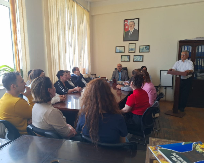 "Azərbaycan Xalq Cümhuriyyəti hökumətinin müsəlman ruhaniliyinə dair siyasəti" mövzusunda elmi seminar keçirilmişdir.