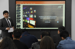Audiovizual Şura BDU-nun Jurnalistika fakültəsində reklam qanunvericiliyinə dair seminar keçirib