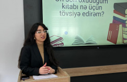 "Ən son oxuduğum kitabı nə üçün tövsiyə edirəm?" adlı diskussiya