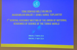 BDU rektoru Türk Dünyası Milli Elmlər Akademiyaları Birliyinin VII Baş Assambleyasında iştirak edir