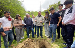 Şamaxı və Qobustan rayonlarında çöl-tədris təcrübəsi