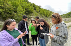 Şamaxı və Qobustan rayonlarında çöl-tədris təcrübəsi