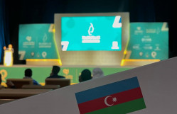 Tələbələrimiz Dohada “best speaker” seçiliblər