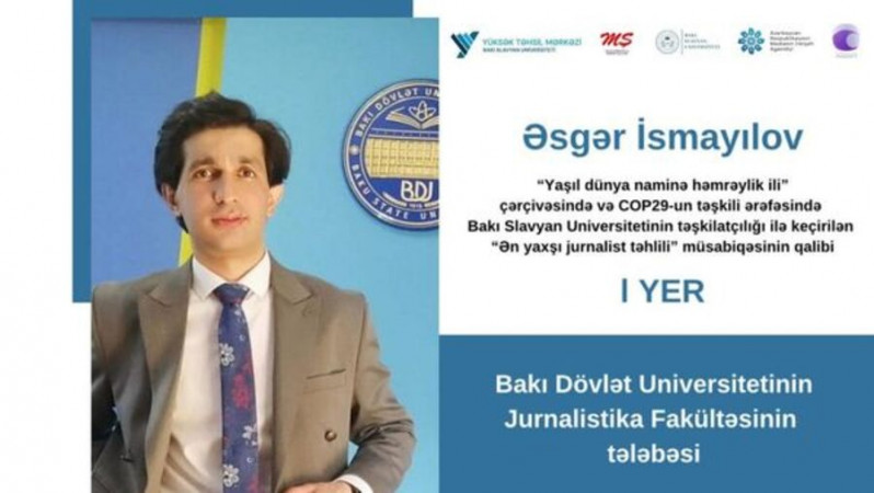 "Ən yaxşı jurnalist təhlili" müsabiqəsinin qalibləri mükafatlandırılıb