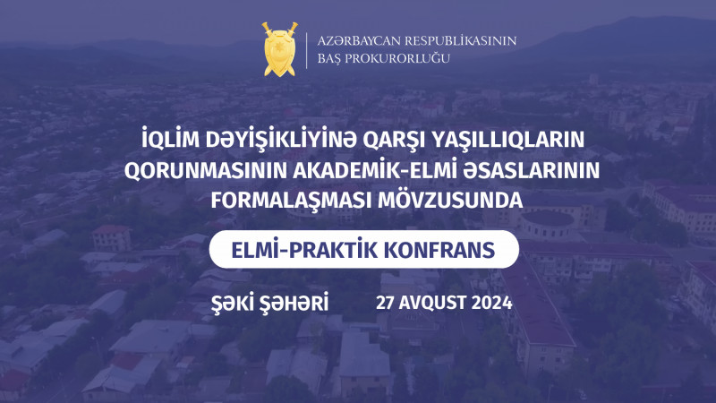 BDU rektoru Elçin Babayev: “Ekoloji problemlərin həllində milli və beynəlxalq səviyyədə əməkdaşlıq olduqca zəruridir”