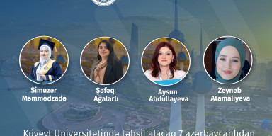 Küveyt Universitetində təqaüdlə təhsil alacaq 7 azərbaycanlı gəncdən 4-ü BDU məzunudur